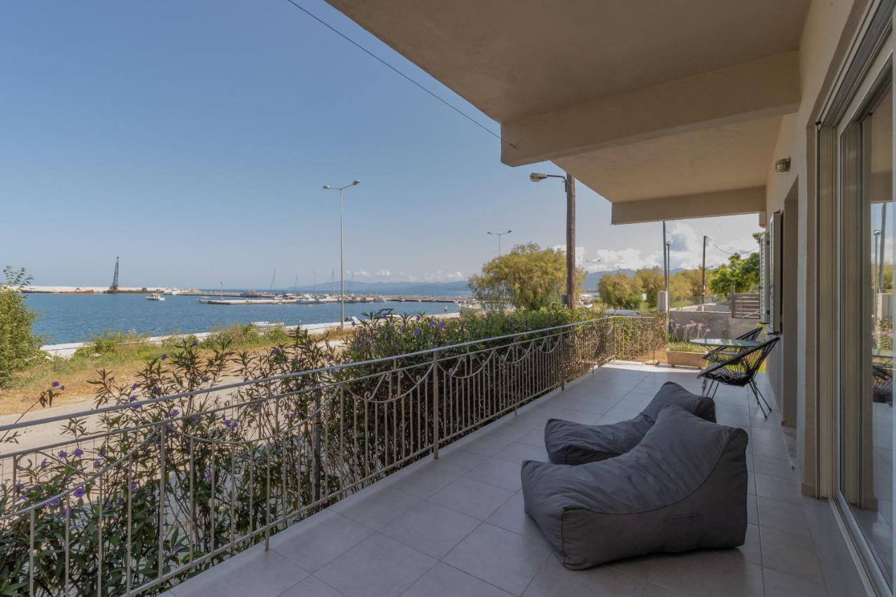 Phaos I Apartment Kyparissia Bagian luar foto